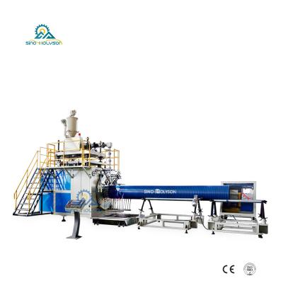 China 38 CrMoAl Single Screw HDPE PE Winding Pipe Making Machine 75 Rpm for sale