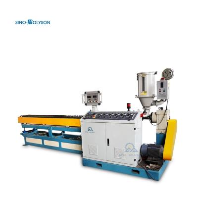 China Single Screw Shisha Corrugated Pipe Plastic Extruder Machine 500KG for sale