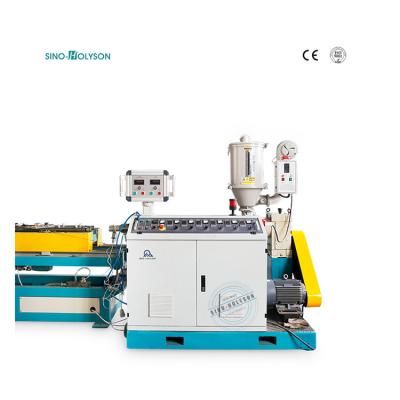 China 15kW Single Screw Extruder PVC HDPE PP gegolfde buismachine Te koop