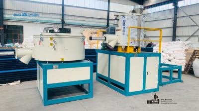 China SRL-Z 300/600 Kunststof PVC-poedermixer Machine Kunststof grondstoffenmixer Kunststof extruders Te koop