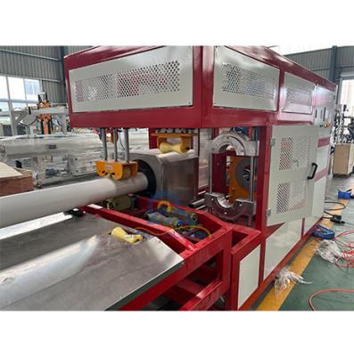 China UPVC CPVC PVC plastic water pipe conduit pipe extrusion line production line pvc pipe making machine for sale