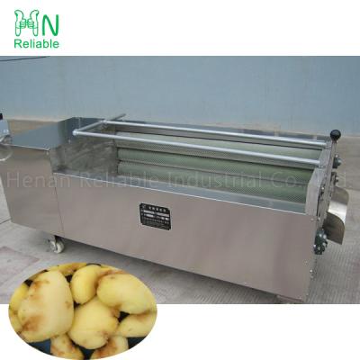 China Cassava potato taro kiwi fruit washing peeling industrial cassava washing machine cassava peeling machine hot sale for sale