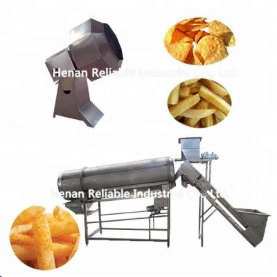 China Energy saving and easy operation and reliable quality commercial drum potato chips seasoning seasoning machine for sale for sale