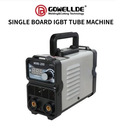 China Mini Arc Welding Machine-igbt Technologie tragbarer DC-Inverter mini200 für kleinen Bogenschweißer AC220V des Hauptgebrauches zu verkaufen