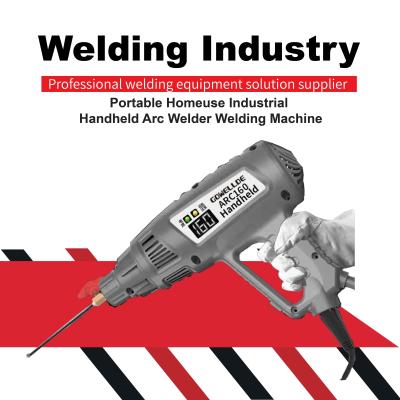 Chine Chambre réparant la nouvelle conception Mini Arc tenu dans la main d'outil 160 machines de soudure portatives d'inverseur de l'inverseur IGBT de C.C à vendre