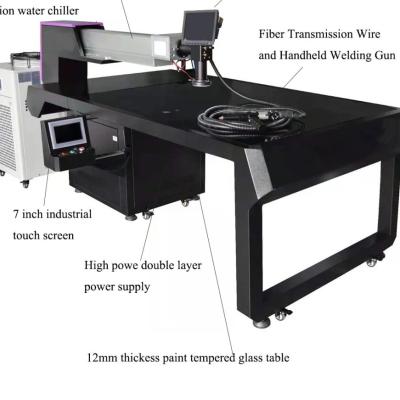 China Hand-Held Tabletop Dual-Purpose Laser Welding Machine With Tabletop for sale