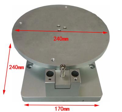 China Factory Laser Marking Machine 360 ​​Rotary Worktable for sale