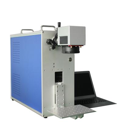 China China manufacturer competitive price 10w 20w 30w 50w air cooled fiber laser marking machine for metal for sale