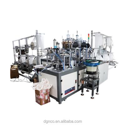 China Automatic Mask Making Machine 6500*6319*2350 mm  8-10 pcs/Min for sale