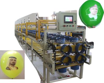 China Automatic one side five color latex balloon printing machine for sale