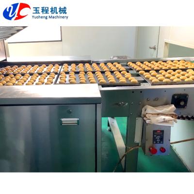 China New Type Full Automatic High Effiency China Cookie Making Machine / Cookies Production Line For Factory for sale