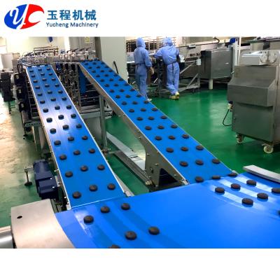 China High Effiency Semi Automatic Biscuit Filling Production Line Soft Biscuit Maker Machine for sale