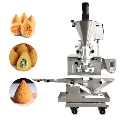 China Safety Easy Operation UPE High Speed ​​Non-sticky Material Cutter Coxinha Automatic Encrusting Making Machine for sale