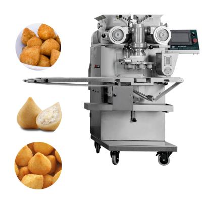 China Safety Top Ranking Products Stainless Steel Automatic Frozen Coxinha Multifunction Touch Screen Making Encrusting Machine for sale