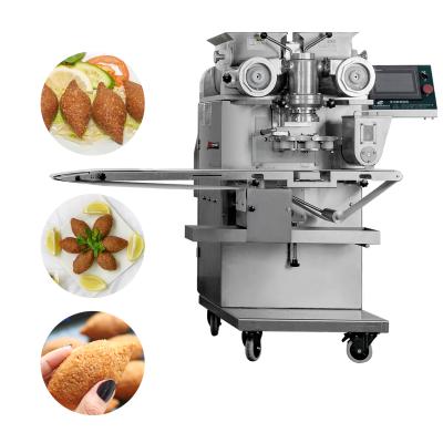 China High Efficient Stainless Steel Safety Multifunctional Fully Automatic Kubba Kibbe Kibbeh Making Encrusting Machine for sale