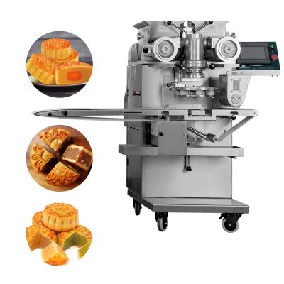 China Chinese Supplier 1.5KW Full Automatic Safety Filling Mooncake Encrusting Machine for sale