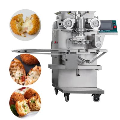 China Good Brand Two Safety Multifunctional Hopper UPE Cutter Automatic Arancini Encrusting Machine for sale