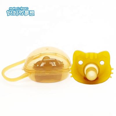 China Wholesale Custom BPA Free Silicone Nipple With Cover Safety Material Baby Nipple Newborn Pacifier for sale