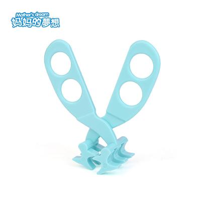 China BPA Free ABS Safety Material OEM Service Baby Food Aid Professional Scissors Include Box for sale