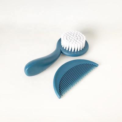 China Factory OEM Manufacturer Baby Round Comb Set Newborn Baby Comb and Brush Hair Reading Brush for sale