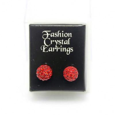 China Custom Luxury Women Crystal Studs And Gemstone For Jewelry Trendy Colorful Vintage Earrings 2022 Big Big Colorful for sale