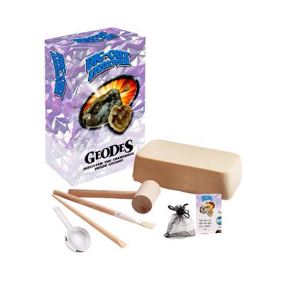 China Mega Geodes Quartz Geode Discover Excavation Kit for sale