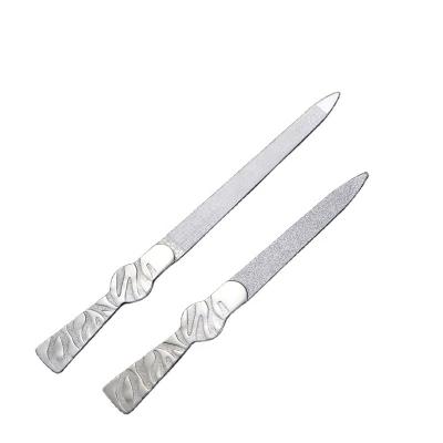 China Hot Sale Wholesale Professional Double Sided Polishing Nail File Manicure Nail Trimming Tools Stainless Steel Nail Clippers Primary Color for sale