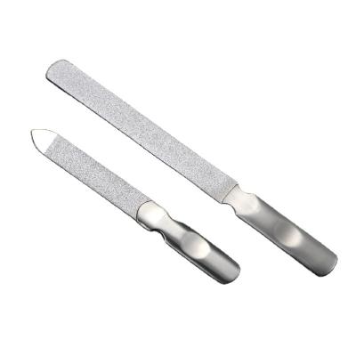 China Hot Selling Professional Manicure Nail Polish Tool Stainless Steel Nail File/Removal Nail Polish Double Sided Tape for sale