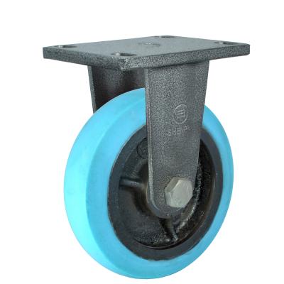 China Iron Core Rigid Flat Nylon Caster 1.1ton Heavy Duty Wheel for sale