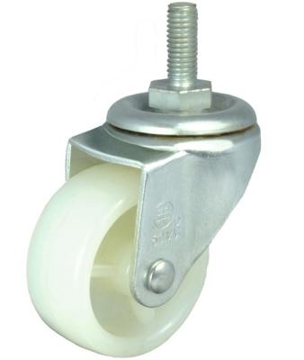 China food & Economical And Durable Beverage Plant PP Threaded Stem Swivel Caster for sale