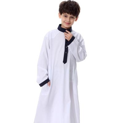 China MXCHAN woven fabric long robes for teenagers muslim abaya kids arabic muslim arabic clothing boys clothing middle east for sale