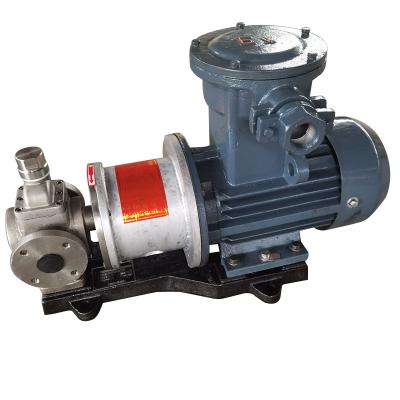 China Wholesale Corrosion Resistance China Design Stainless Steel 304 Gear Pump Waterproof Magnetic Drive Pump Manufacturer for sale