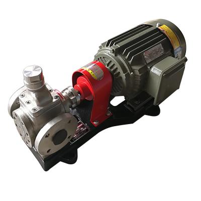 China YCB0.6/0.6 Corrosion Resistance Stainless Steel Gear Oil Pump Manufacturer Small Flow Self-priming Pump for sale