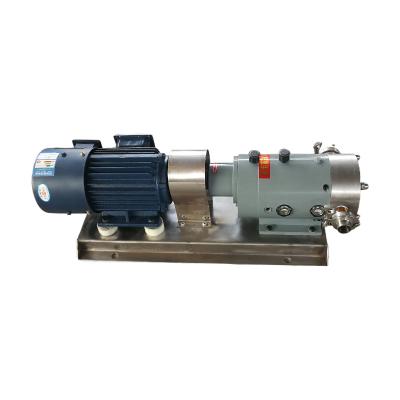 China Clean and Sanitary Cheap Price Grade Sanitary Rotor Pump for Honey/Jam/Juice/Detergent/Thick Shampoo for sale