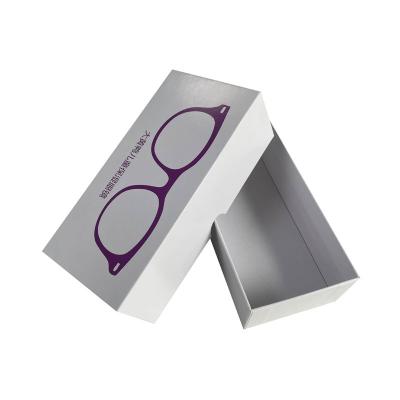 China Recycled Materials Logo Cardboard Paper Storage Sunglasses Custom Case Display Gift Packaging Sunglass Box for sale