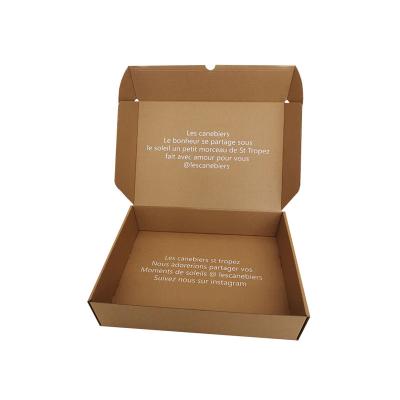 China Recycled Materials Packaging To Design Corrugated Kraft Paper Box Corrugated Packaging Boxes Custom Custom for sale