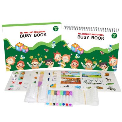 China Custom Early Learning Busy Book Amazon Best Seller New Design Factory Price Eco-Friendly Material For Toddlers for sale