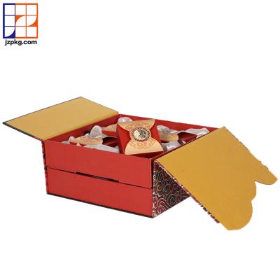 China Recyclable Branding Sweet Bakery Food Packaging Boxes For Moon Cakes for sale