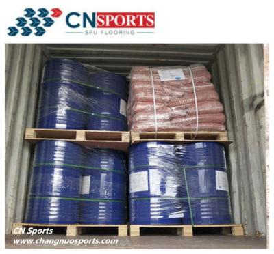 China Transparent Crumb Rubber Polyurethane Binder One Component PU Binder for sale