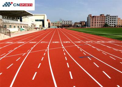 China CE Polyurethane Running Track 13mm Synthetic Jogging Track Runway Flooring for sale