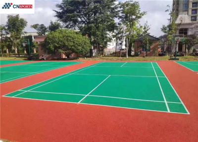 China IAAF CN-S01 Blue Acrylic Cushion Tennis Court for Schools for sale