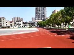 PU Athletic Rubber Running Track 13mm Thickness with IAAF certification