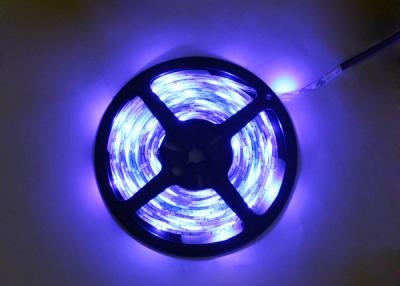 China White / Purple IP68 3528 SMD Flexible LED Strip Lights for Home for sale