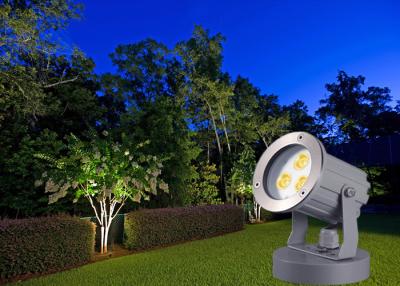 China 9W Warm White Aluminum LED Garden Spotlights for Park / Lawn / Bridge for sale