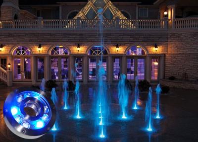 China Unterwasser-LED Brunnen DMX RGB IP68 beleuchtet Antikorrosion für Garten zu verkaufen