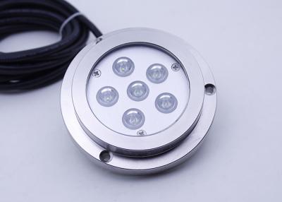 China Luces subacuáticas marinas del acero inoxidable IP68 316 para el barco 27W 12Volts en venta