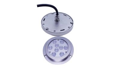 China 27w RGB Remote Bluetooth Control Marine LED Underwater Light For Boat Lamp for sale