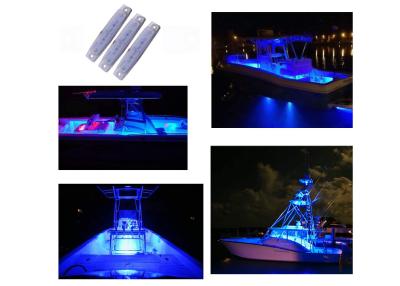 Κίνα 12V White Blue Boat Marine Caravans LED Light Trailer Thin LED Marker Clearance Lights προς πώληση