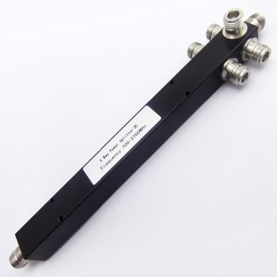 China Indoor IP60 Or IP65 Outdoor 6 Way N Female Cavity 698-2700MHz RF Power Splitter for sale