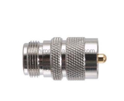 China UHF RF Radio Antenna Adapter UHF Male To Female N Coaxial Connector Adapter for sale